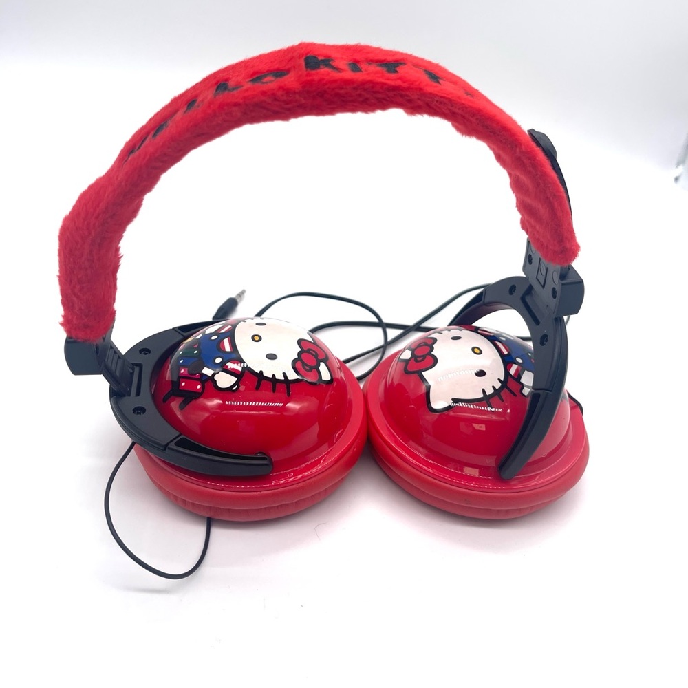 Sakar Hello Kitty Red Headphones
